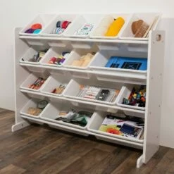 Hot Sale 🥰 Kids' Super-Size Toy Organizer White - Humble Crew 🌟 -Bookshelves And Bookcases store unnamed file 91