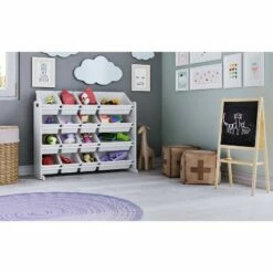 Hot Sale 🥰 Kids' Super-Size Toy Organizer White - Humble Crew 🌟 -Bookshelves And Bookcases store unnamed file 92