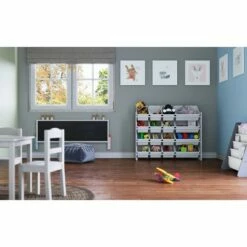 Hot Sale 🥰 Kids' Super-Size Toy Organizer White - Humble Crew 🌟 -Bookshelves And Bookcases store unnamed file 93