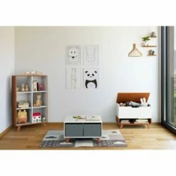 Coupon ✔️ Morgan Mid-Century 6 Cube Toy Storage Organizer Wood/White - Humble Crew 😍 -Bookshelves And Bookcases store unnamed file 967