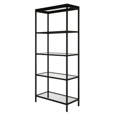 Best deal βοΈ Henn& Hart 30" Wide Black Bronze Bookcase - Henn&Hart π 5 Best deal βοΈ Henn& Hart 30" Wide Black Bronze Bookcase - Henn&Hart π - Image 3